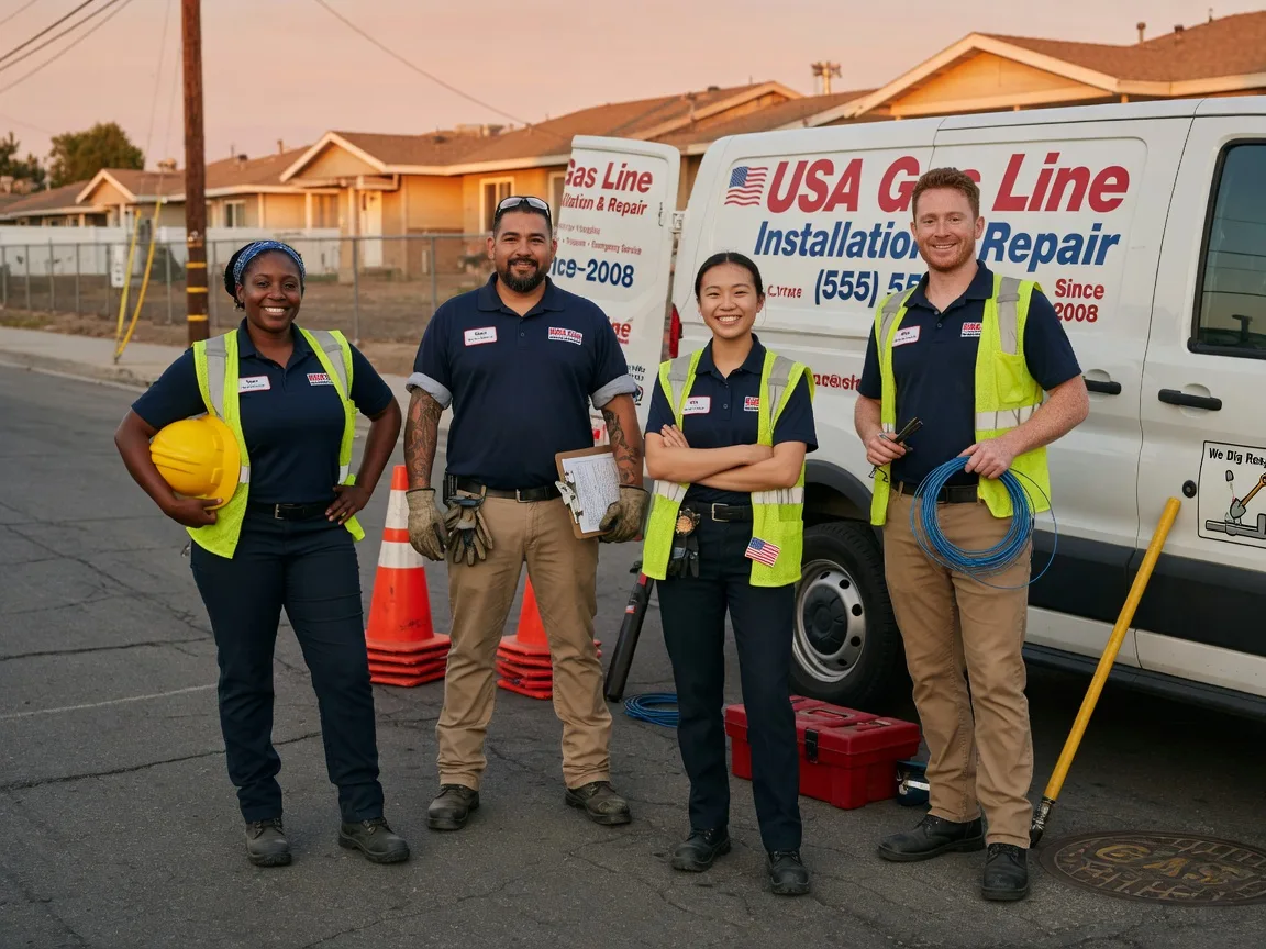 Gas Line Installation company in Adams, TN